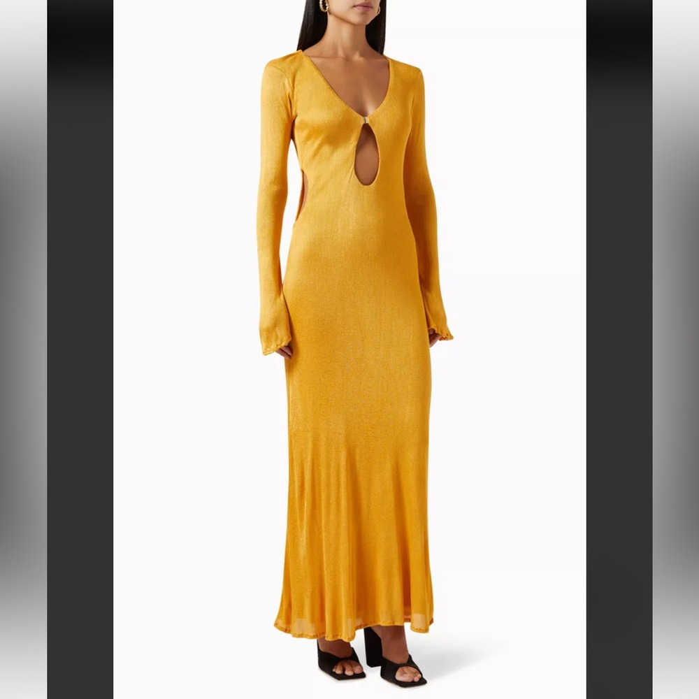 Savannah Morrow Gardenia Yellow Dress XXS